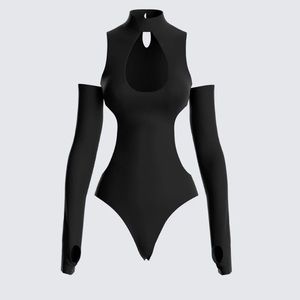 FINESSE Isadora Black Bodysuit & Gloves